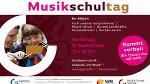 Musik- und Kunstschule informiert über Angebote