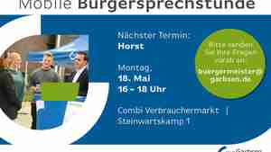 Claudio Provenzano ist in Horst zu sprechen