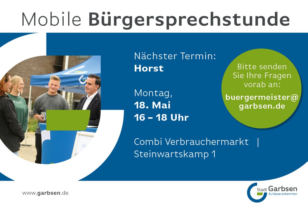 Claudio Provenzano ist in Horst zu sprechen