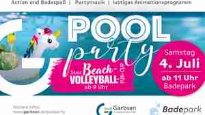 Poolparty und Beachvolleyball-Fun-Cup im Badepark Garbsen
