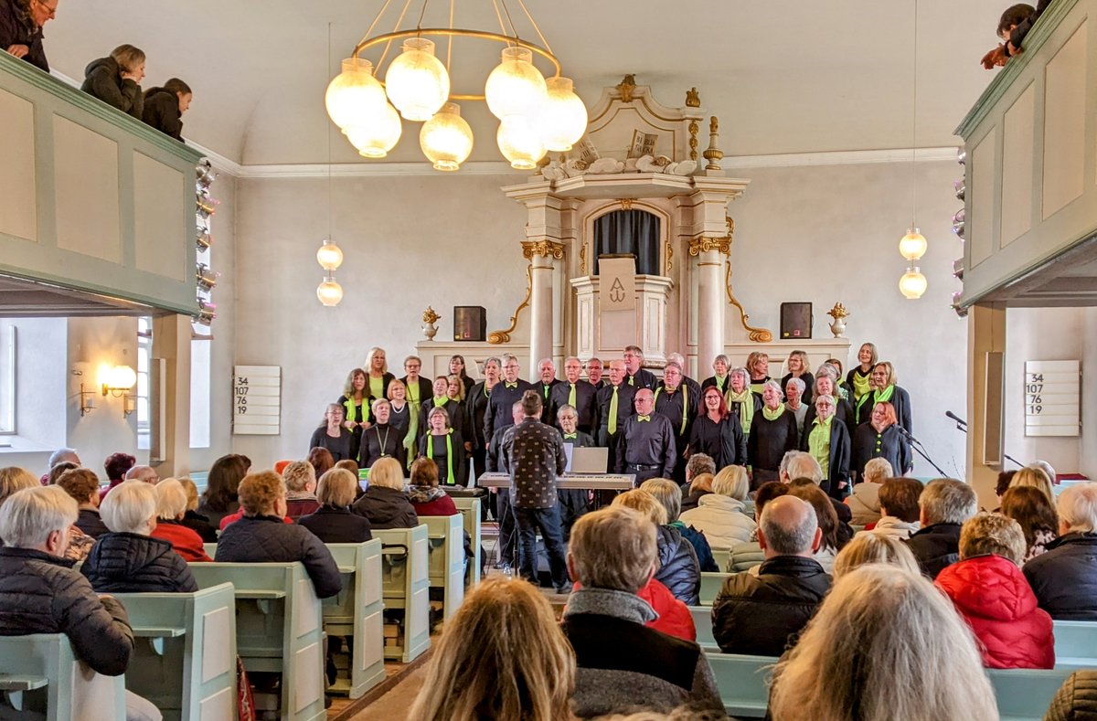 Gospelchor in Horster Kirche