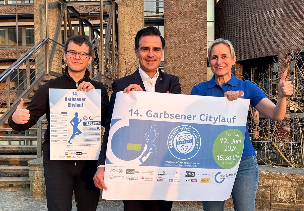 Jetzt noch anmelden zum 14. Garbsener Citylauf