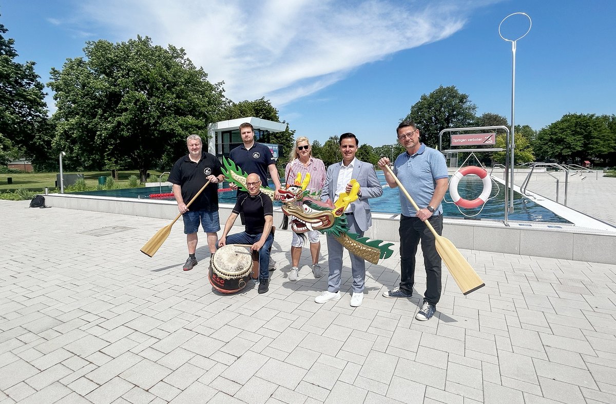 Stadt Garbsen lädt zum Drachenboot-Fun-Cup ein