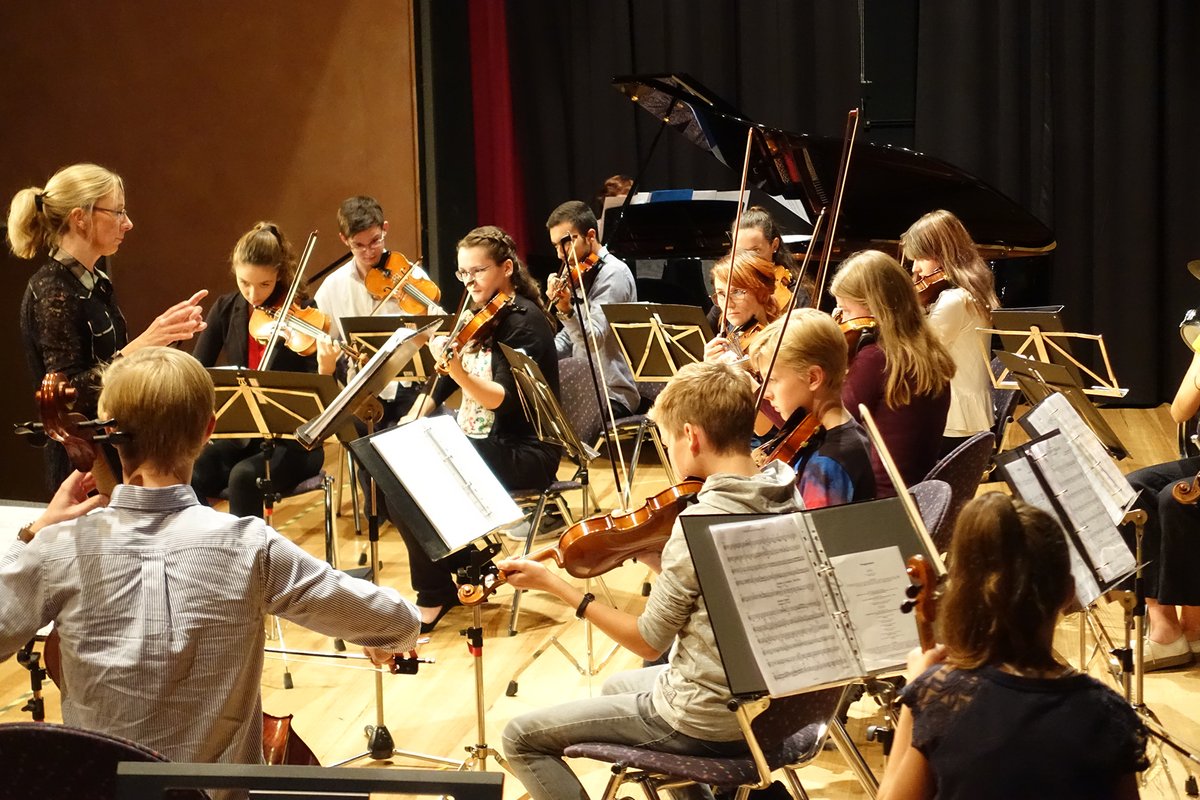 Großes Orchesterkonzert der Musik- und Kunstschule