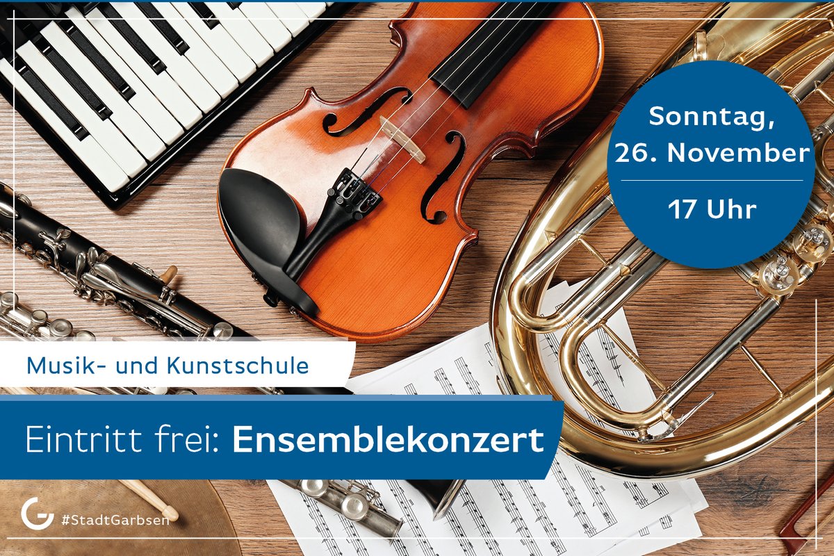 Musik- und Kunstschule lädt zu Ensemblekonzert ein