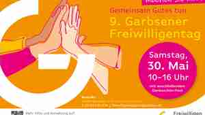 Jetzt noch anmelden für den neunten Garbsener Freiwilligentag