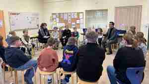 Bürgermeister besucht Grundschule Osterwald