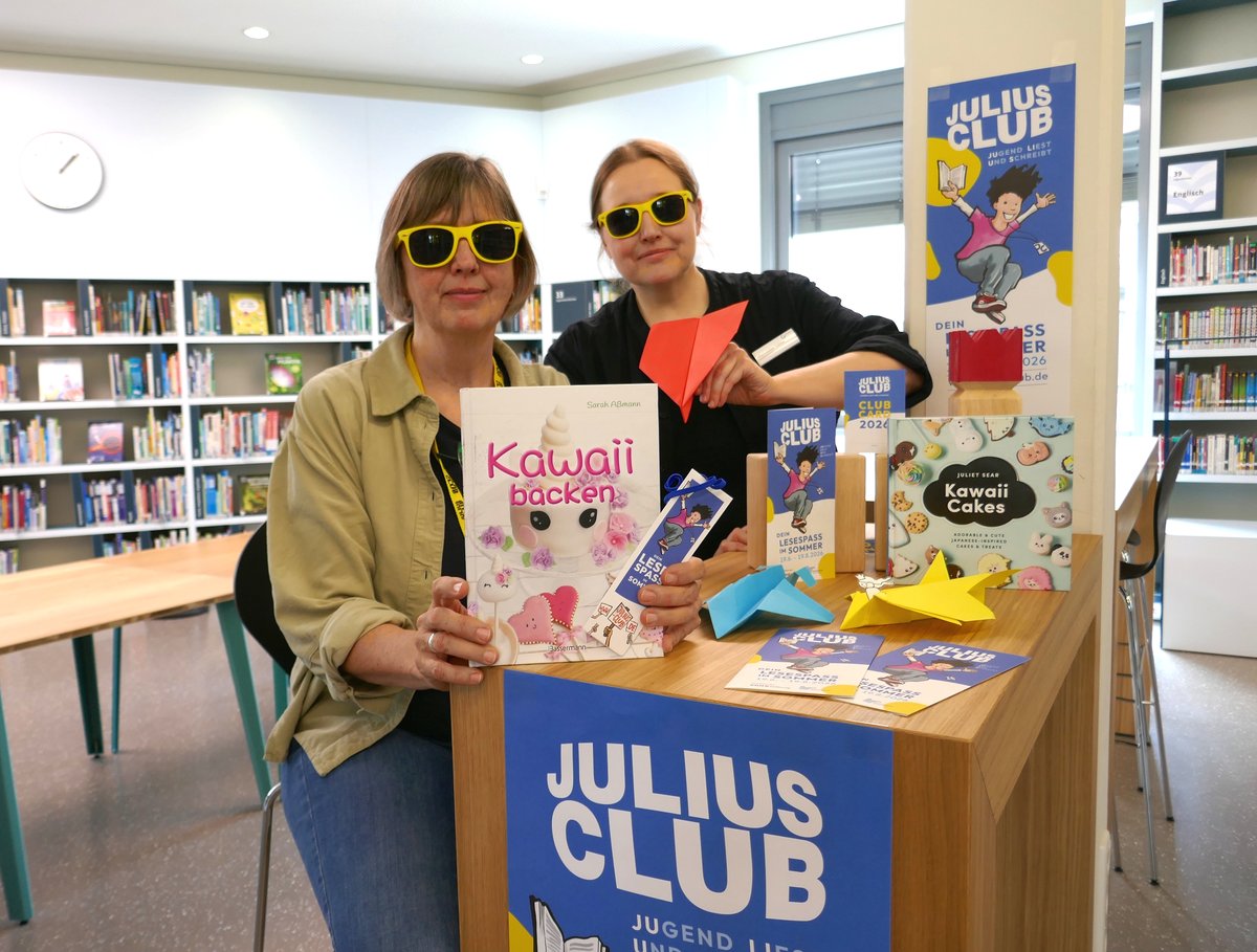 Der Lesespaß des Sommers beginnt im JULIUS-CLUB