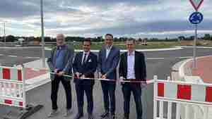 Neuer Kreisel am Koppelknechtsdamm ist eröffnet