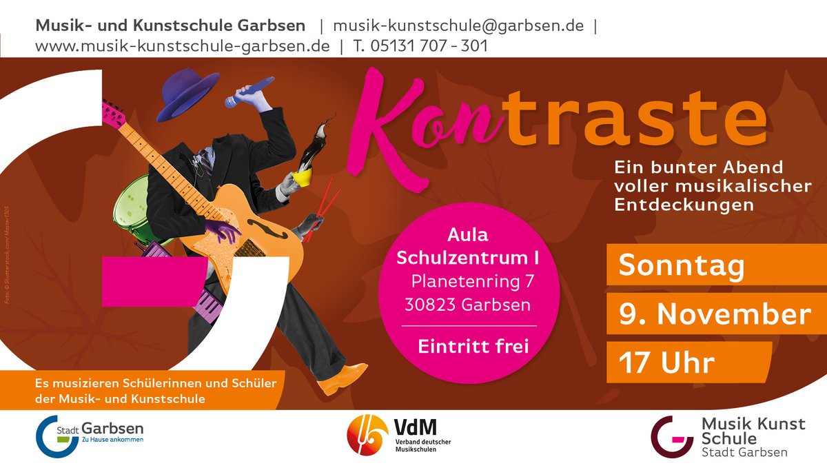 Musik- und Kunstschule zeigt Kontraste