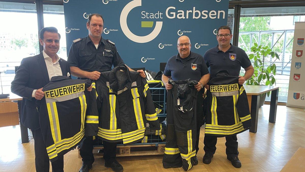 Stadt Garbsen unterstützt Feuerwehren in der Ukraine und Kroatien