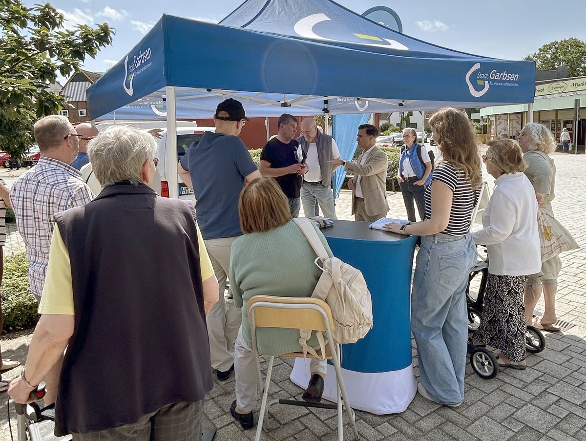 Sommertour des Bürgermeisters ist ein Erfolg