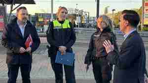 Sicherheitsrundgang: Stadt und Polizei ziehen positives Fazit