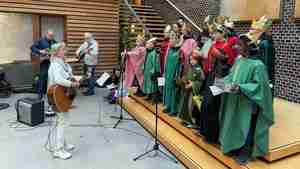 Sternsinger überbringen den traditionellen Segen