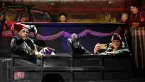 Till Eulenspiegel tritt auf die Bühne