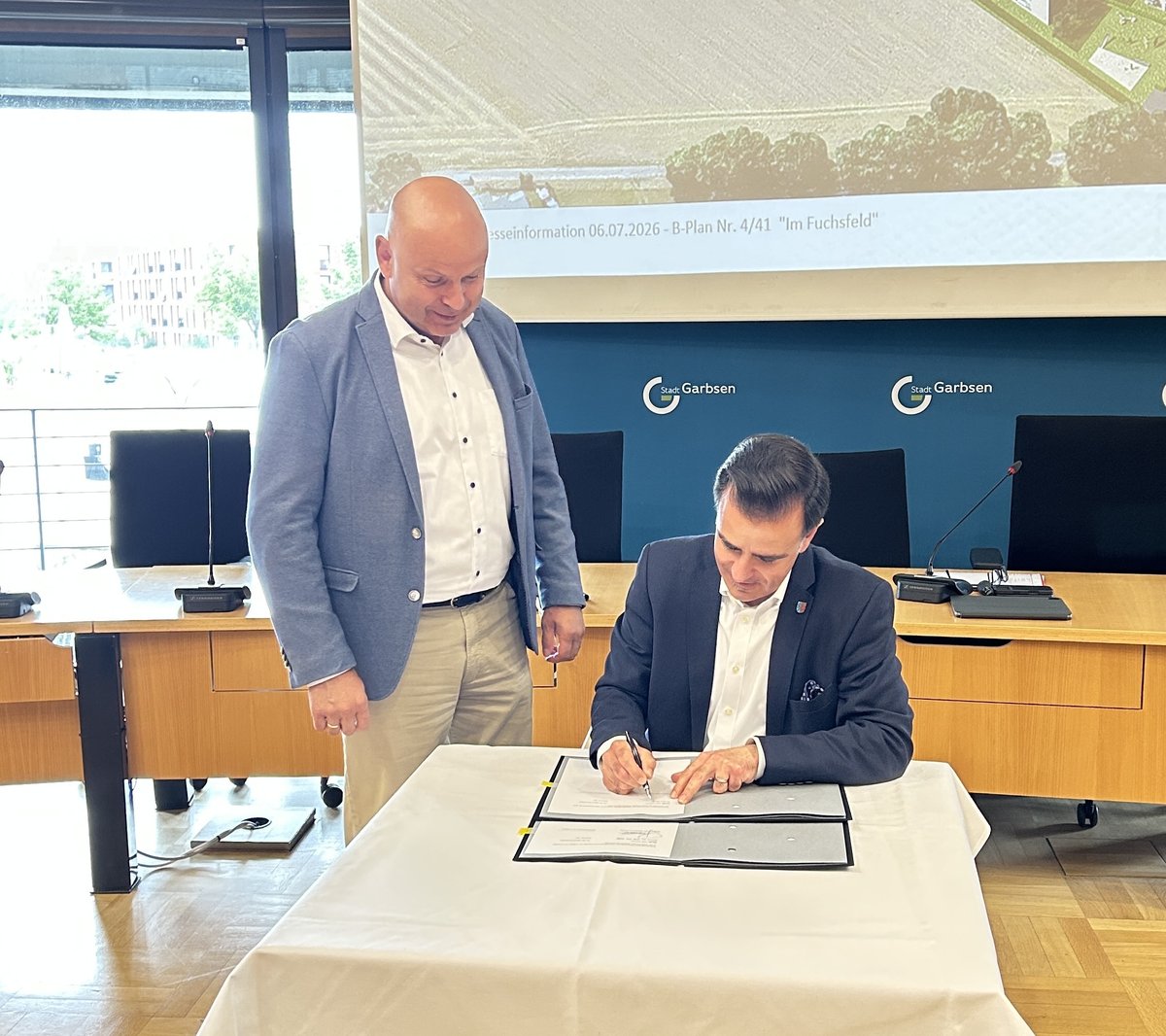 Bezahlbares Wohnen: Städtebaulicher Vertrag für Wohnquartier unterzeichnet