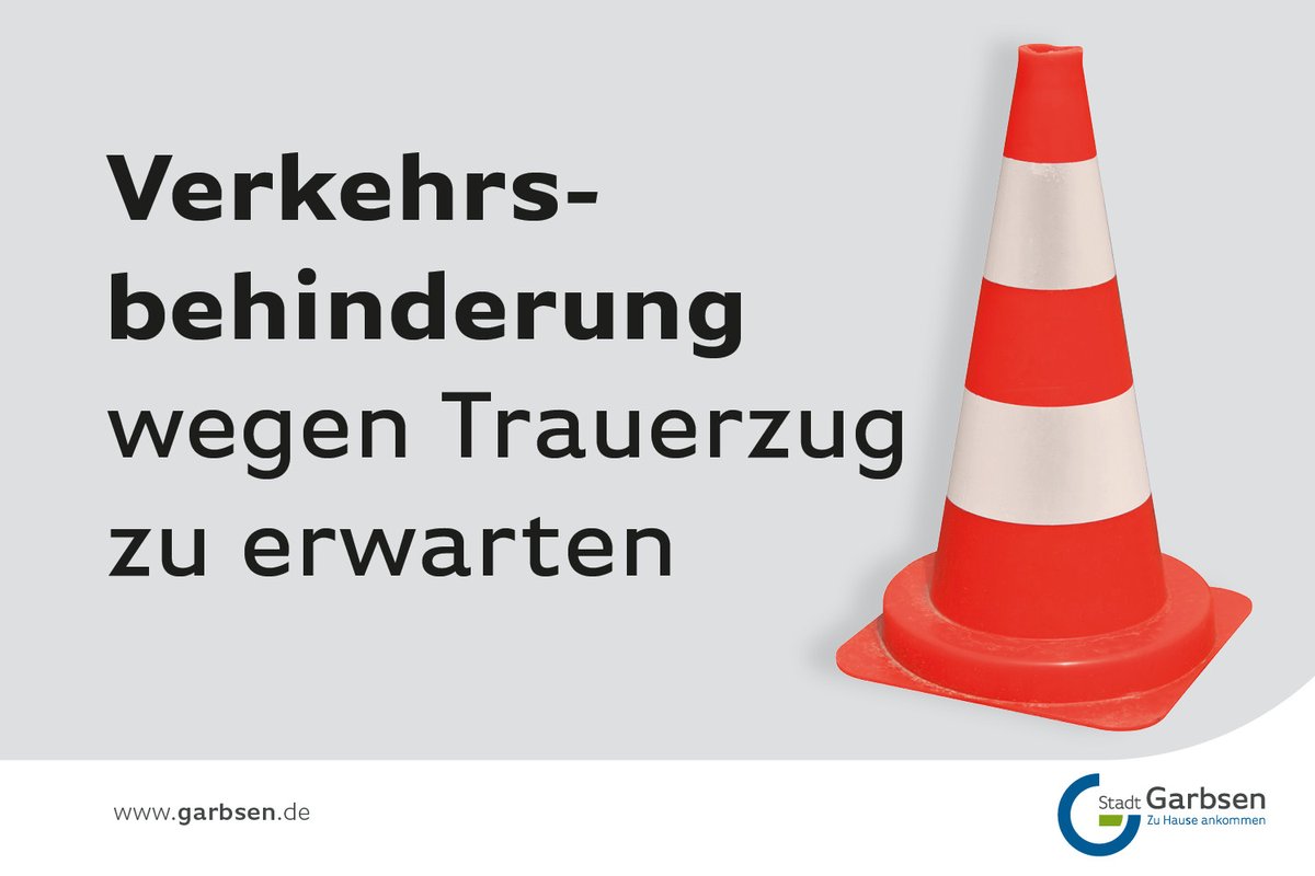 Verkehrsbehinderungen wegen Trauermarsch